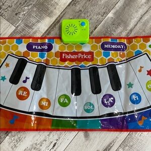 Fisher Price flexible keyboard music toddler tummy time piano memory